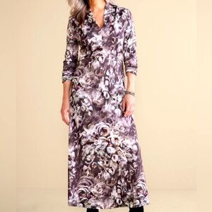 Moody Floral Dress